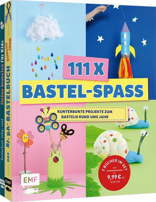 Cover: 9783745922554 | 111 x Bastel-Spaß: 2 Bücher im Bundle | Simone Wunschel (u. a.) | Buch