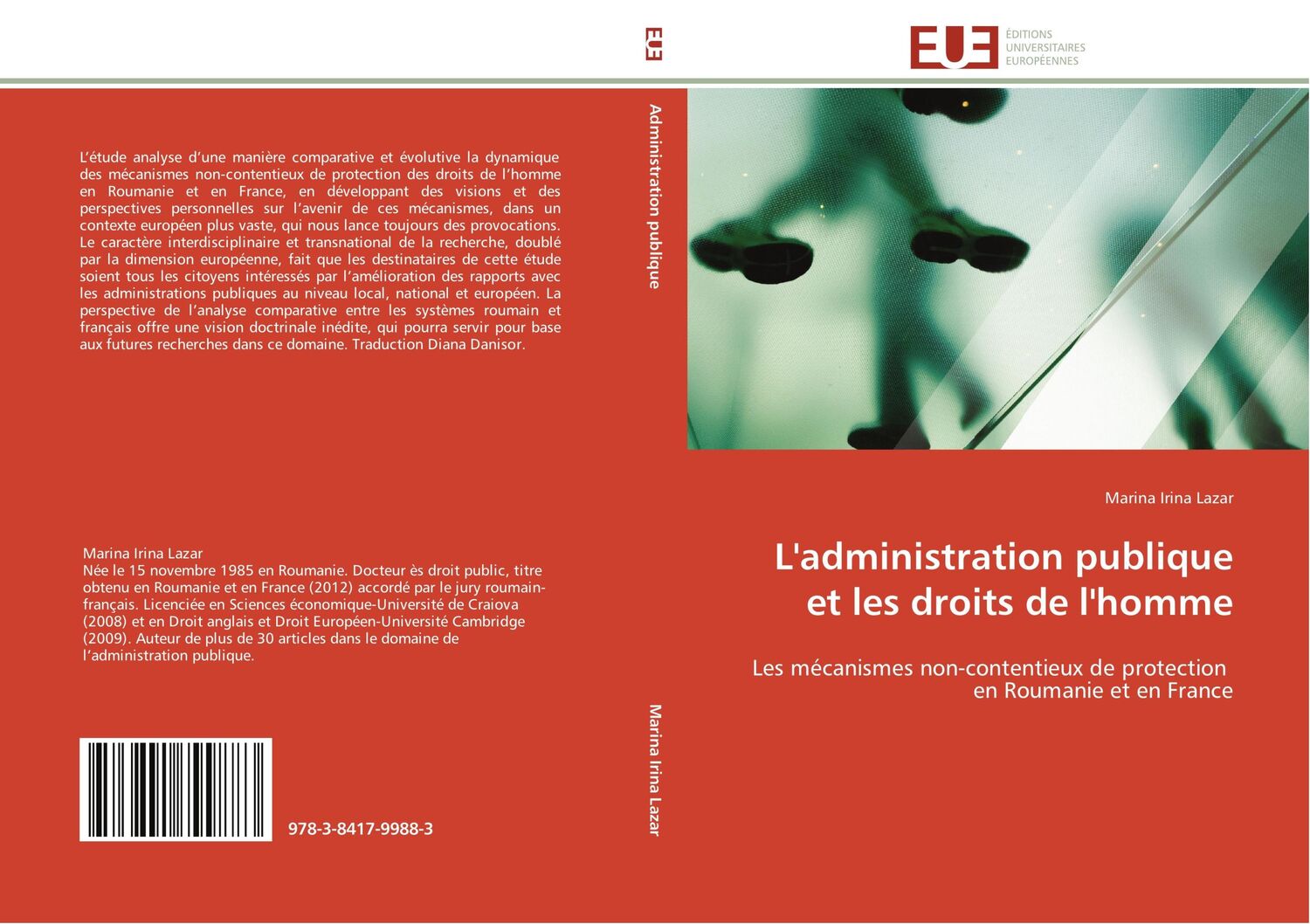 Cover: 9783841799883 | L'administration publique et les droits de l'homme | Lazar | Buch