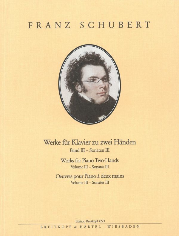 Cover: 9790004162446 | Klavierwerke Bd.3 Sonaten III | Franz Schubert | Buch