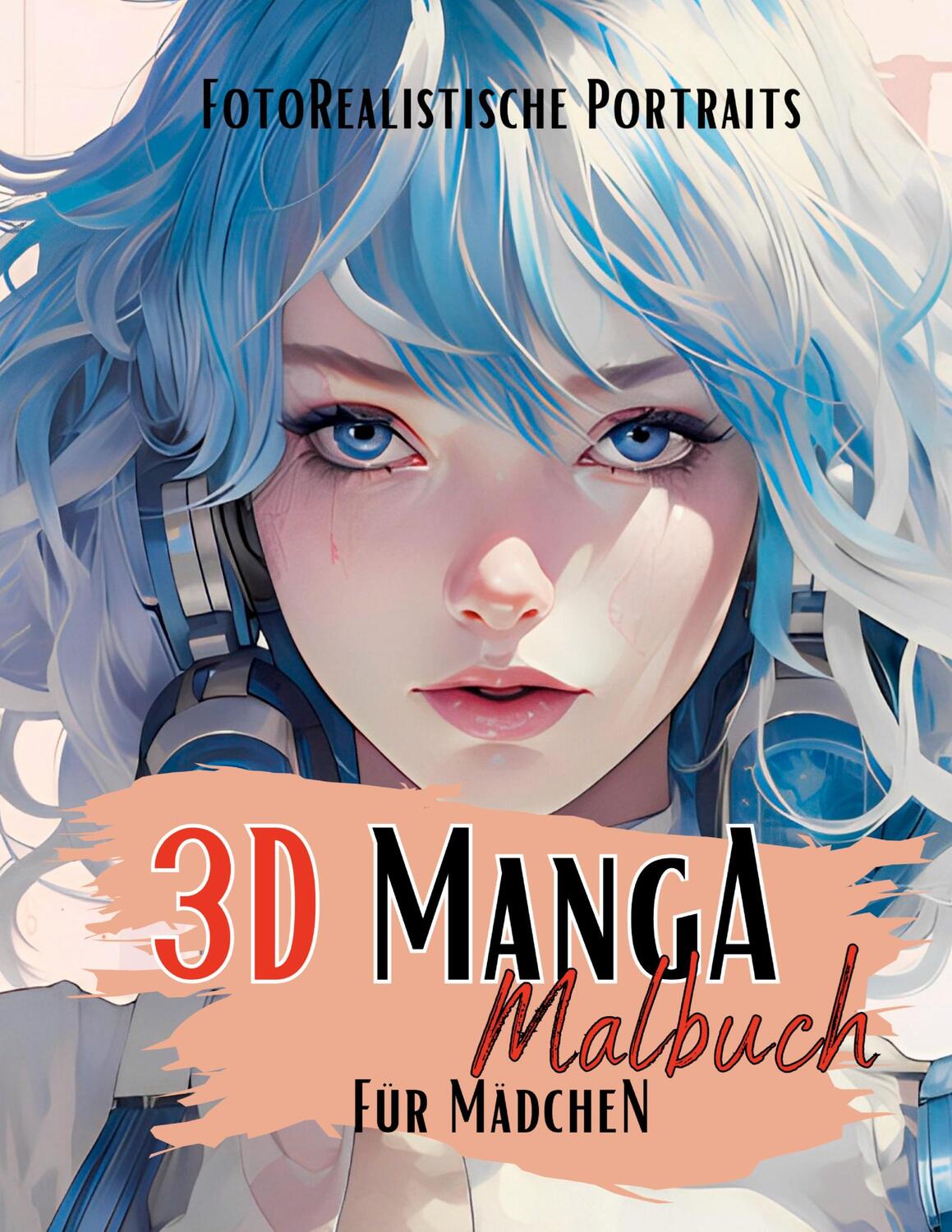 Cover: 9783347975767 | 3D Manga Malbuch für Mädchen | Lucy´s Manga Malbücher | Taschenbuch
