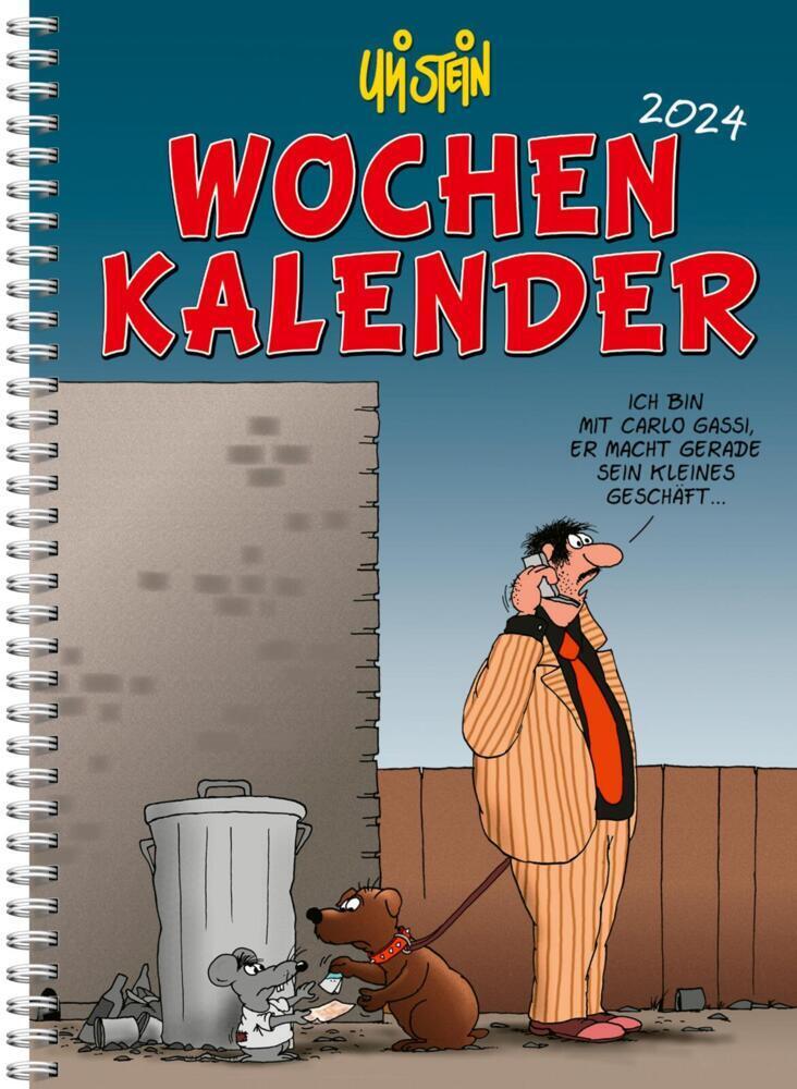 Cover: 9783830321064 | Uli Stein Wochenkalender 2024: Taschenkalender mit Spiralbindung...