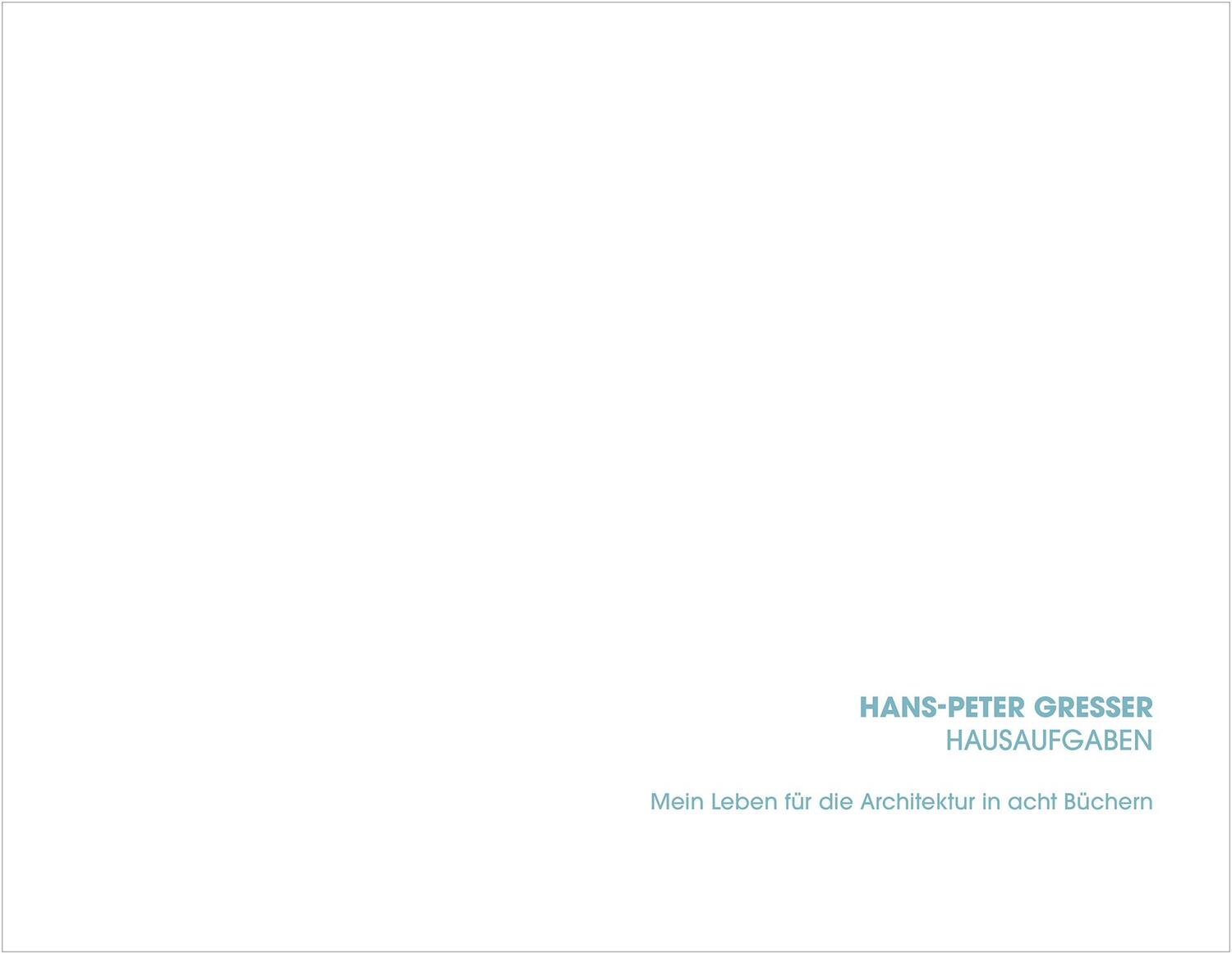 Cover: 9783737405034 | Hausaufgaben | Hans-Peter Gresser | Buch | Deutsch | 2023