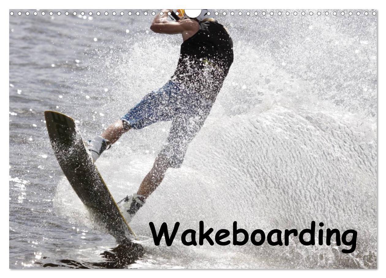 Cover: 9783383583100 | Wakeboarding (Wandkalender 2024 DIN A3 quer), CALVENDO Monatskalender