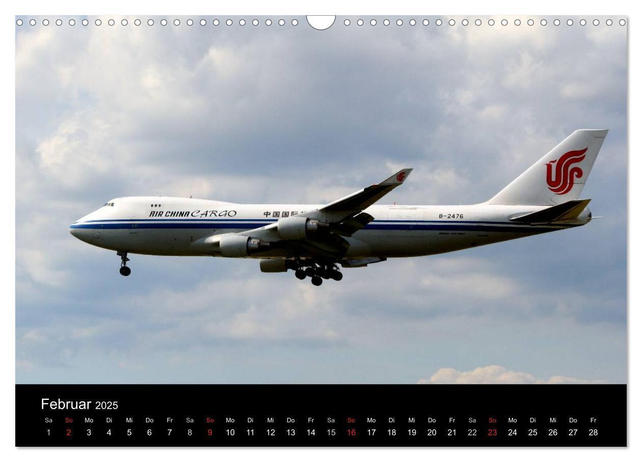 Bild: 9783435629862 | Internationale Frachtflugzeuge (Wandkalender 2025 DIN A3 quer),...