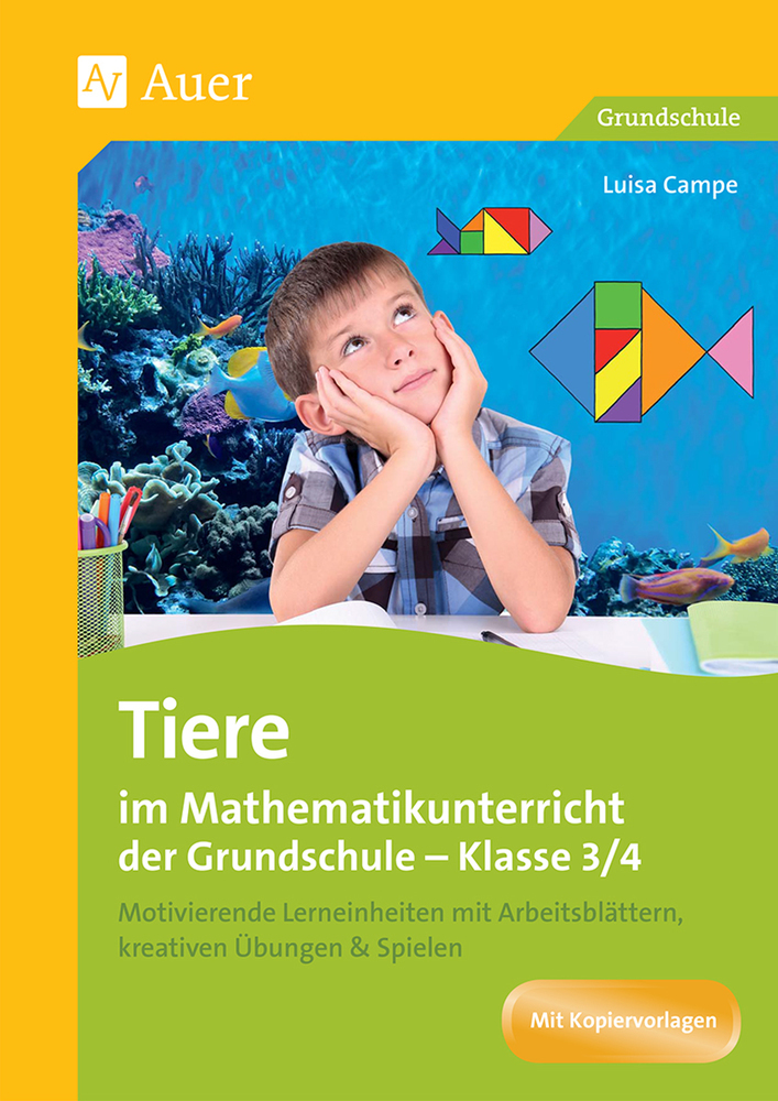 Cover: 9783403083825 | Tiere im Mathematikunterricht der Grundschule 3/4 | Luisa Campe | 2020