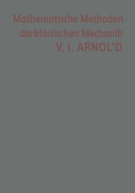 Cover: 9783034866705 | Mathematische Methoden der klassischen Mechanik | Arnold | Taschenbuch