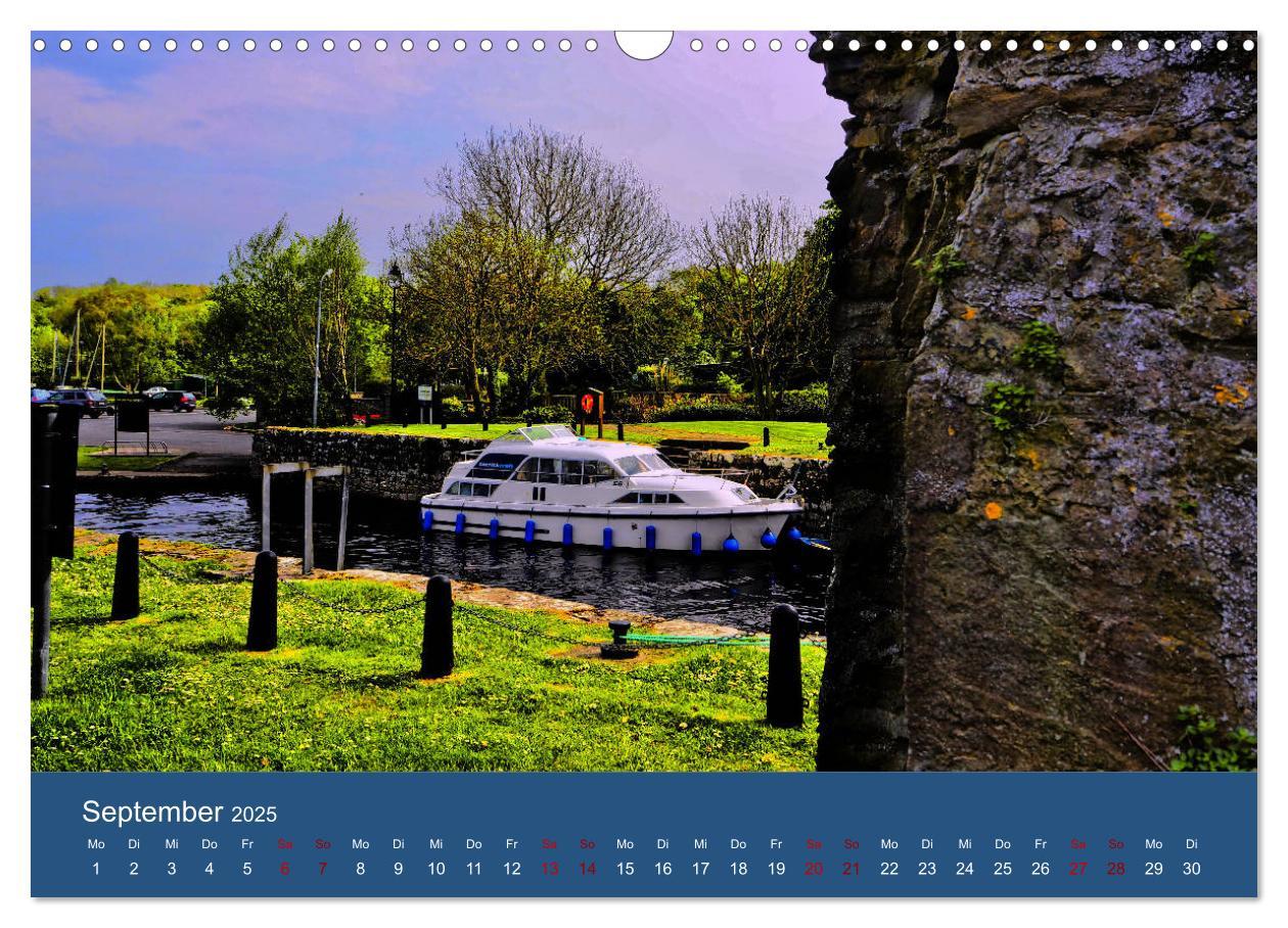 Bild: 9783435431922 | Auf dem Shannon - Mit dem Boot durch Irland (Wandkalender 2025 DIN...