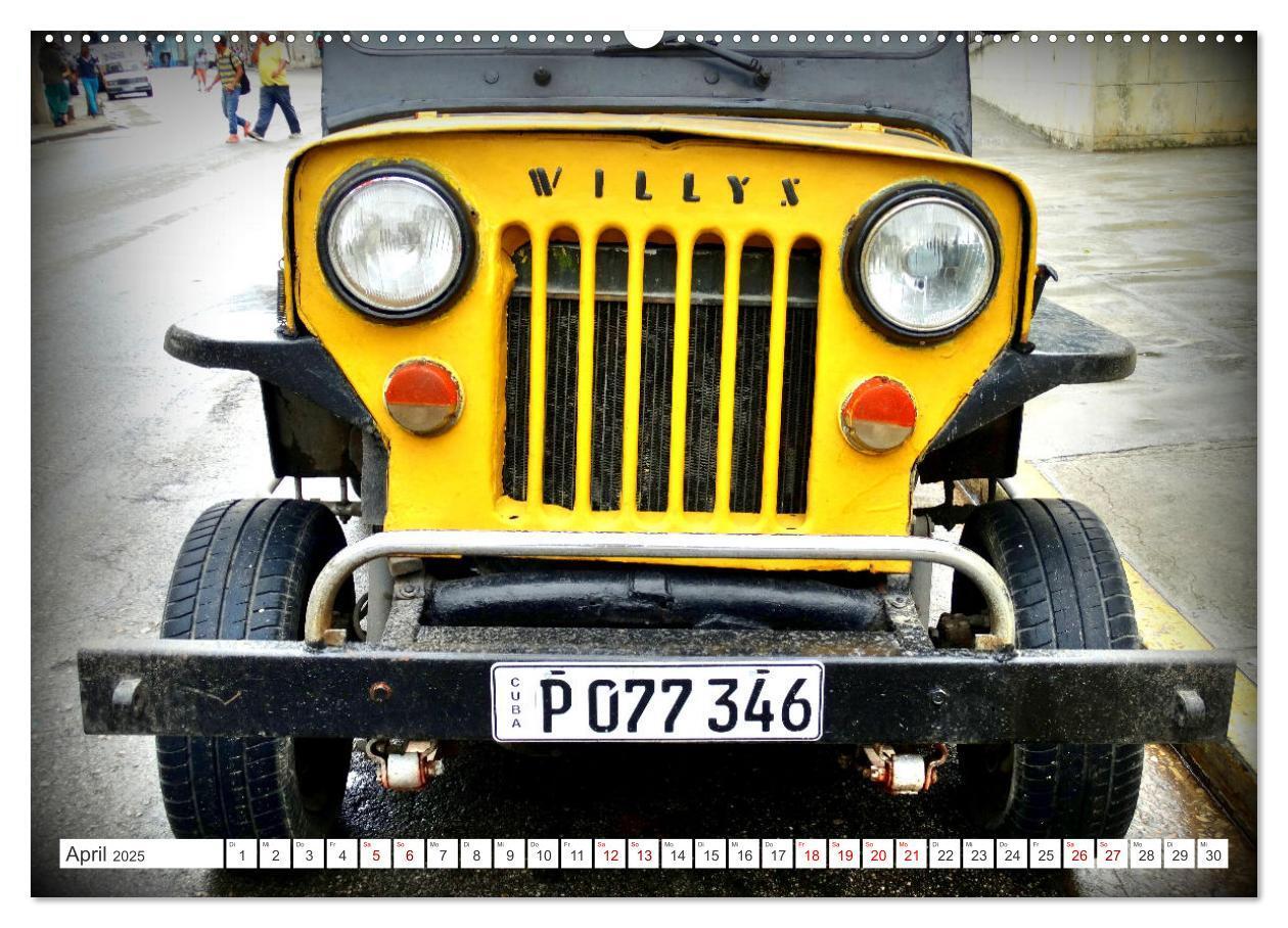 Bild: 9783383785030 | Willys Jeep - Eine amerikanische Legende auf Kuba (Wandkalender...