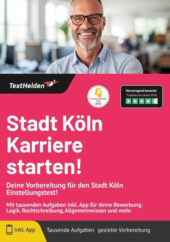 Cover: 9783988175229 | Stadt Köln Karriere starten! Deine Vorbereitung für den Stadt Köln...