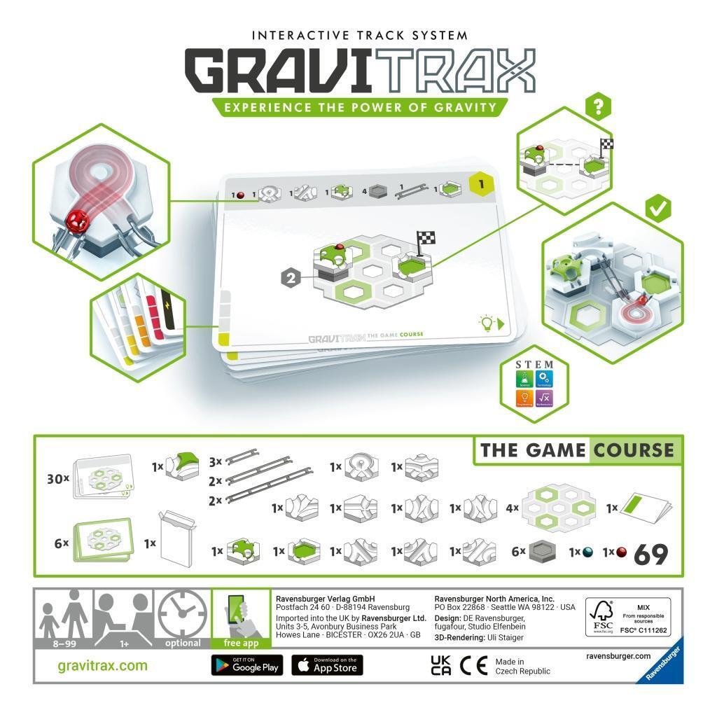 Bild: 4005556270187 | Ravensburger GraviTrax The Game Course - Logikspiel für Kugelbahn...