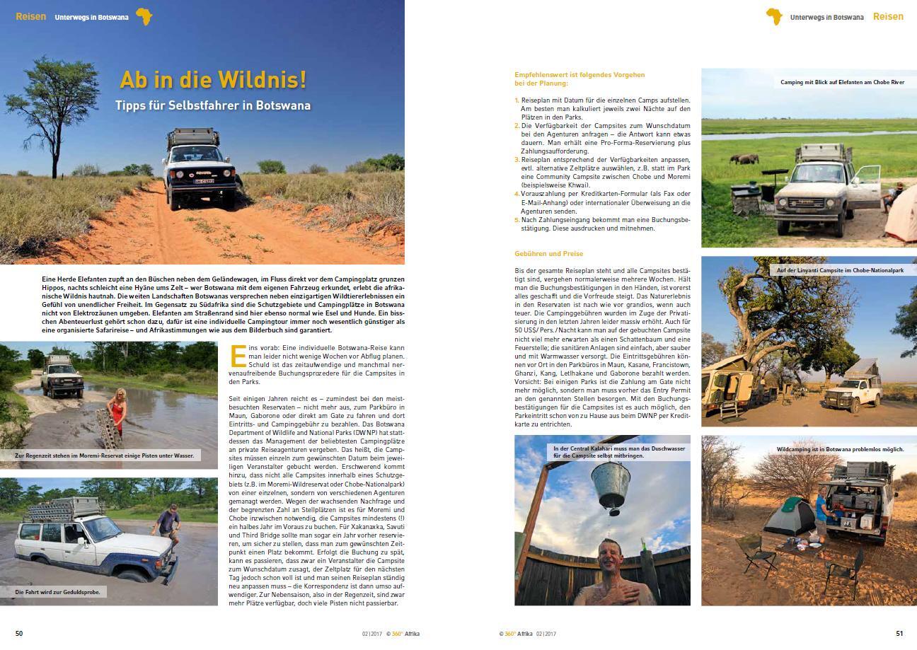 Bild: 9783944921808 | 360° Afrika Botswana Special | 360° medien mettmann | Taschenbuch
