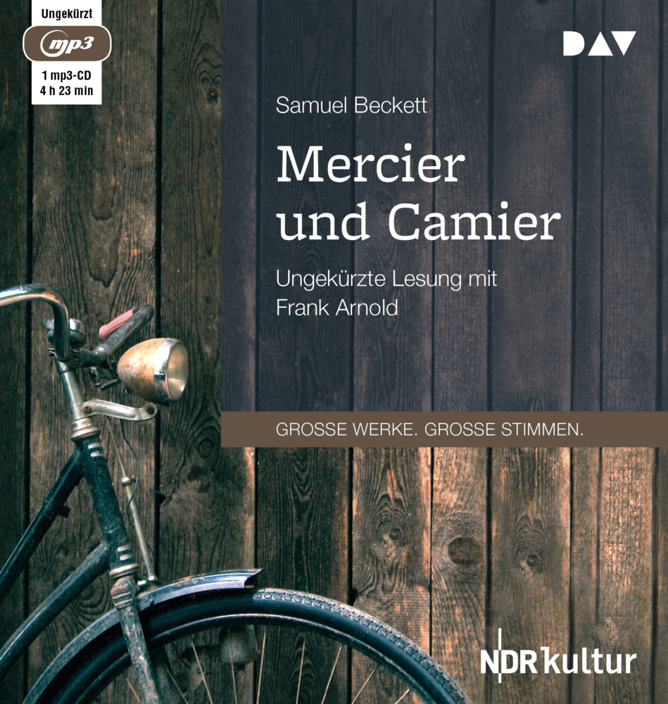 Cover: 9783742400192 | Mercier und Camier, 1 Audio-CD, 1 MP3 | Samuel Beckett | Audio-CD