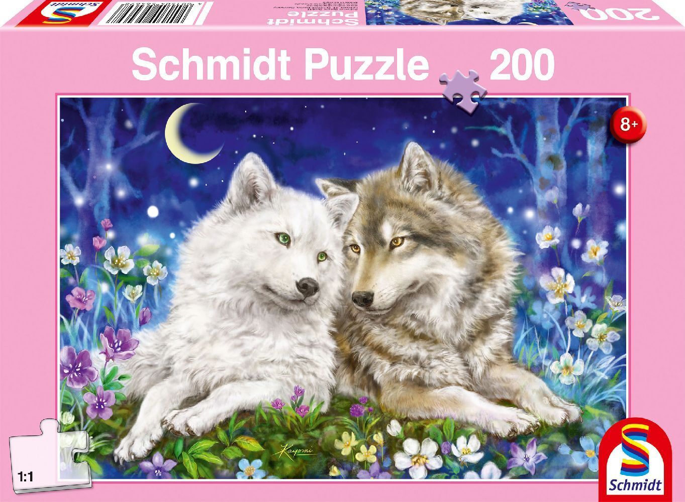 Cover: 4001504564698 | Kuschelige Wolfsfreunde | Kinderpuzzle Standard 200 Teile | Spiel