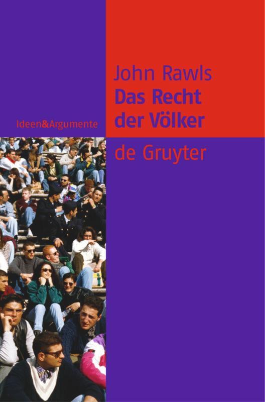 Cover: 9783110169355 | Das Recht der Völker | John Rawls | Buch | ISSN | IX | Deutsch | 2002