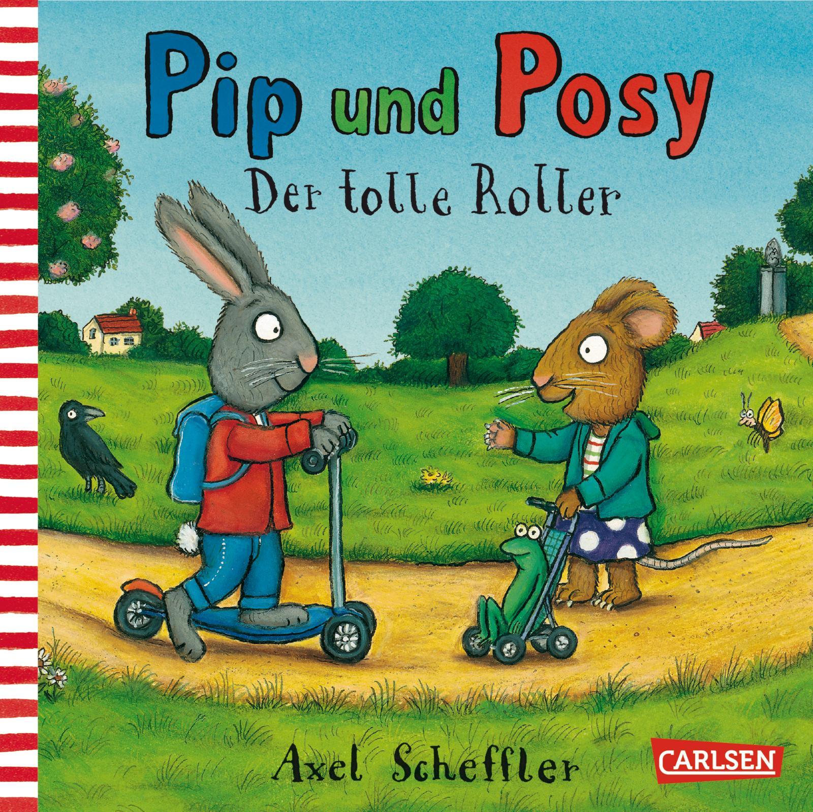 Cover: 9783551518583 | Pip und Posy: Der tolle Roller | Axel Scheffler | Buch | Pip und Posy