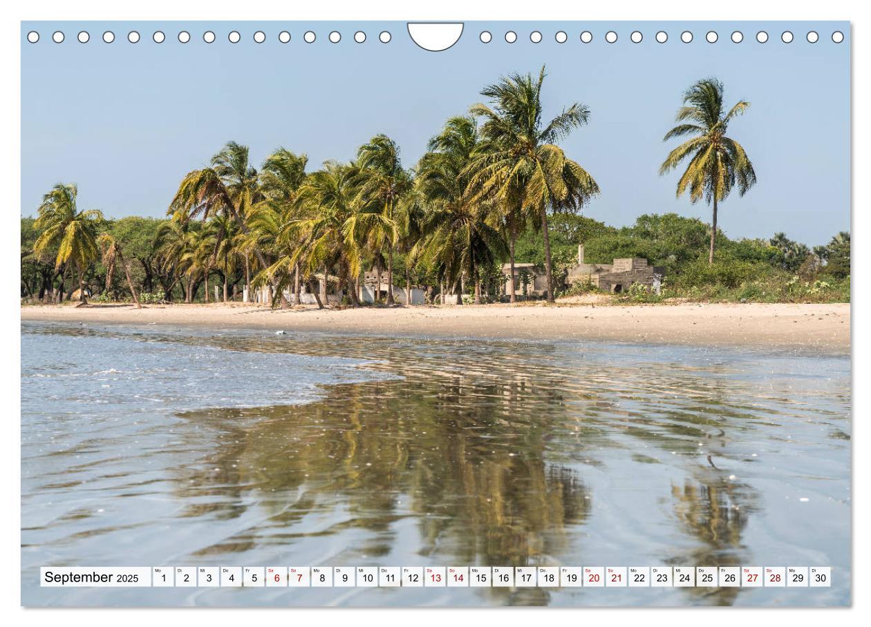 Bild: 9783435150311 | Traumstrände in Gambia (Wandkalender 2025 DIN A4 quer), CALVENDO...