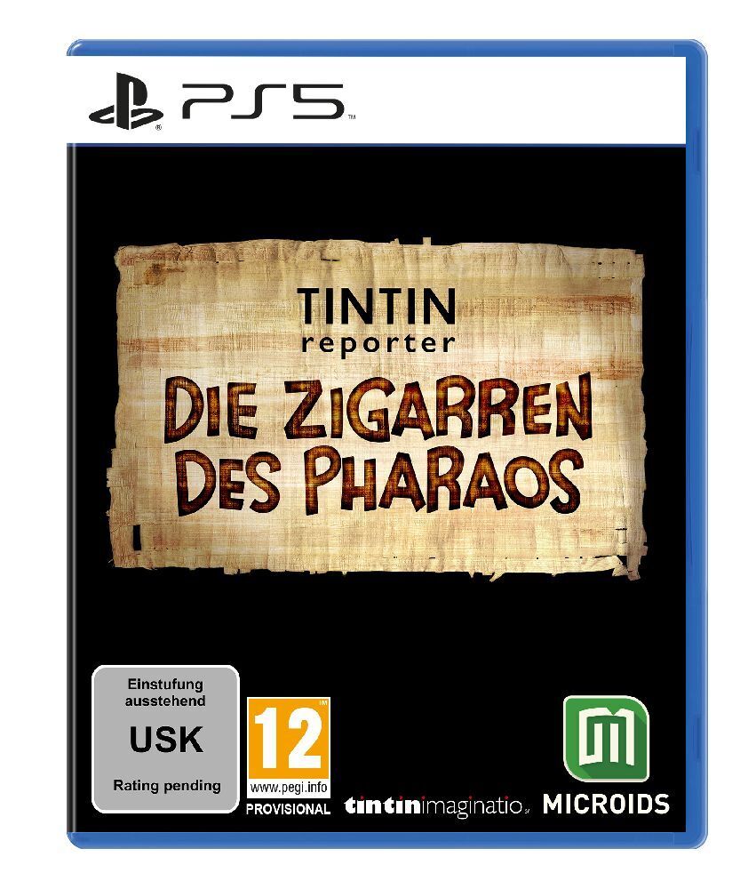 Cover: 3701529507380 | Tim und Struppi - Die Zigarren des Pharaos, 1 PS5-Blu-ray Disc...
