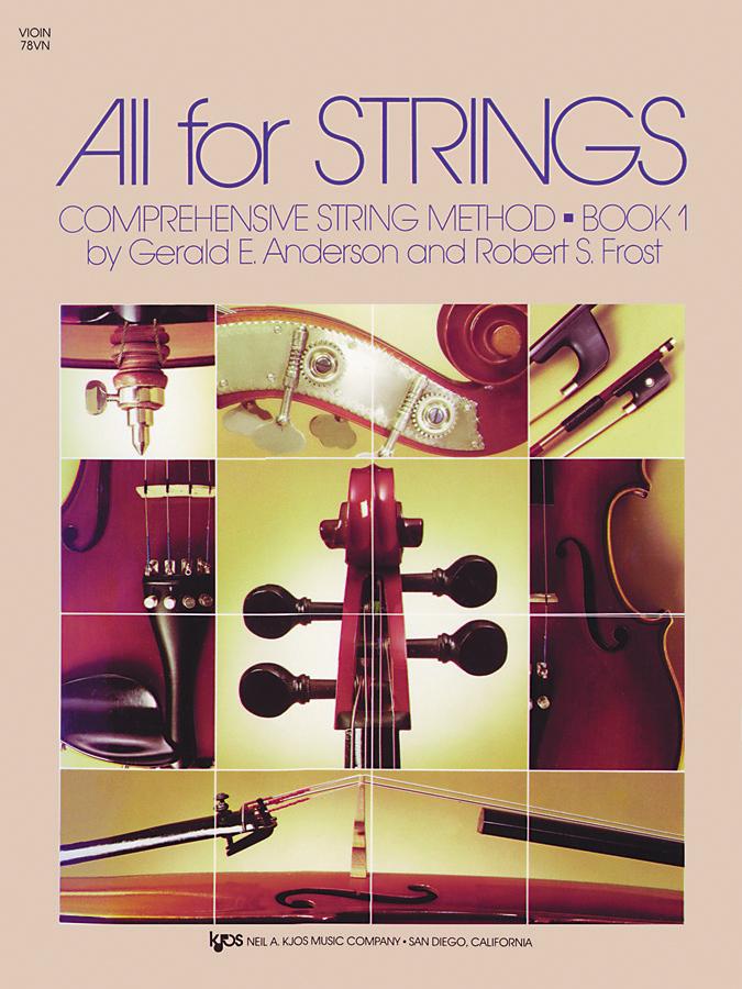 Cover: 9780849732225 | All for Strings Book 1 Violin | Gerald Anderson | Broschüre | Buch