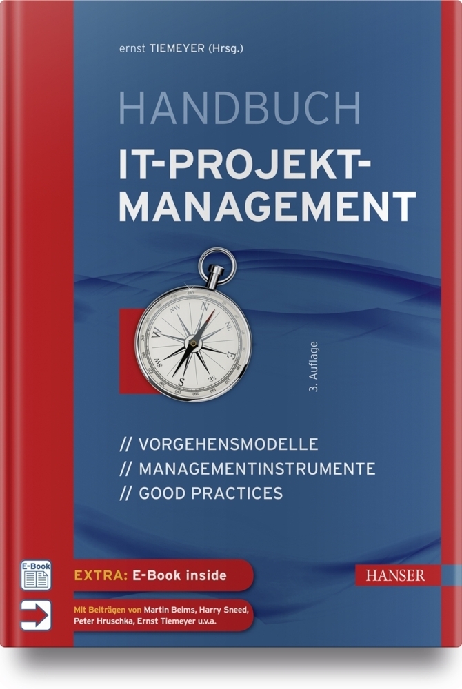 Cover: 9783446446021 | Handbuch IT-Projektmanagement, m. 1 Buch, m. 1 E-Book | Ernst Tiemeyer