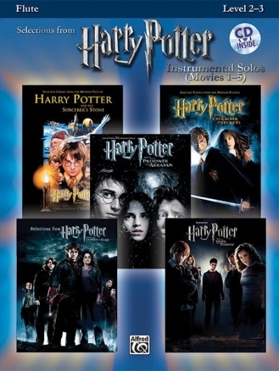 Cover: 9780739049884 | Harry Potter Movies 1-5, w. Audio-CD, for Flute | John Williams | Buch