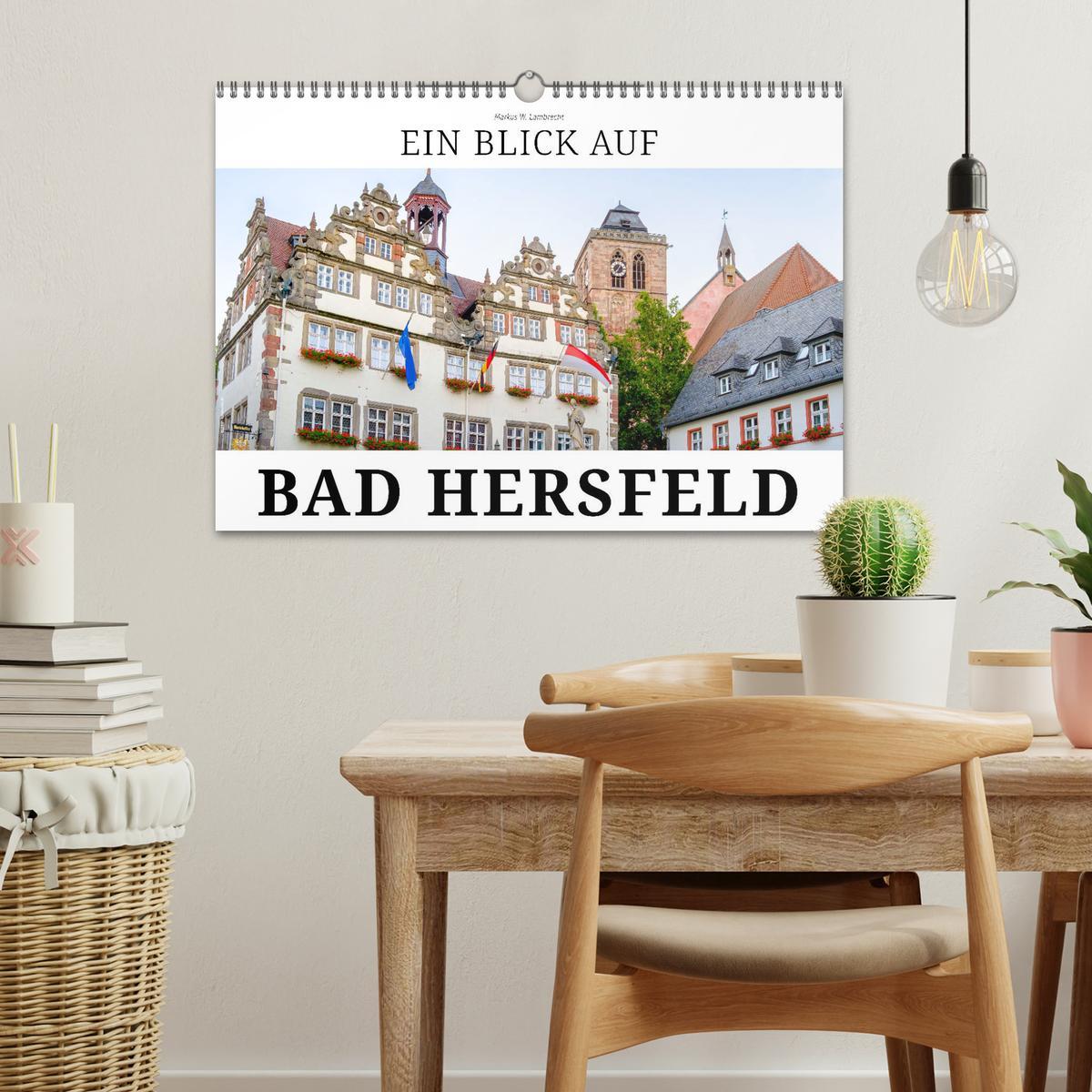 Bild: 9783435635702 | Ein Blick auf Bad Hersfeld (Wandkalender 2025 DIN A3 quer),...