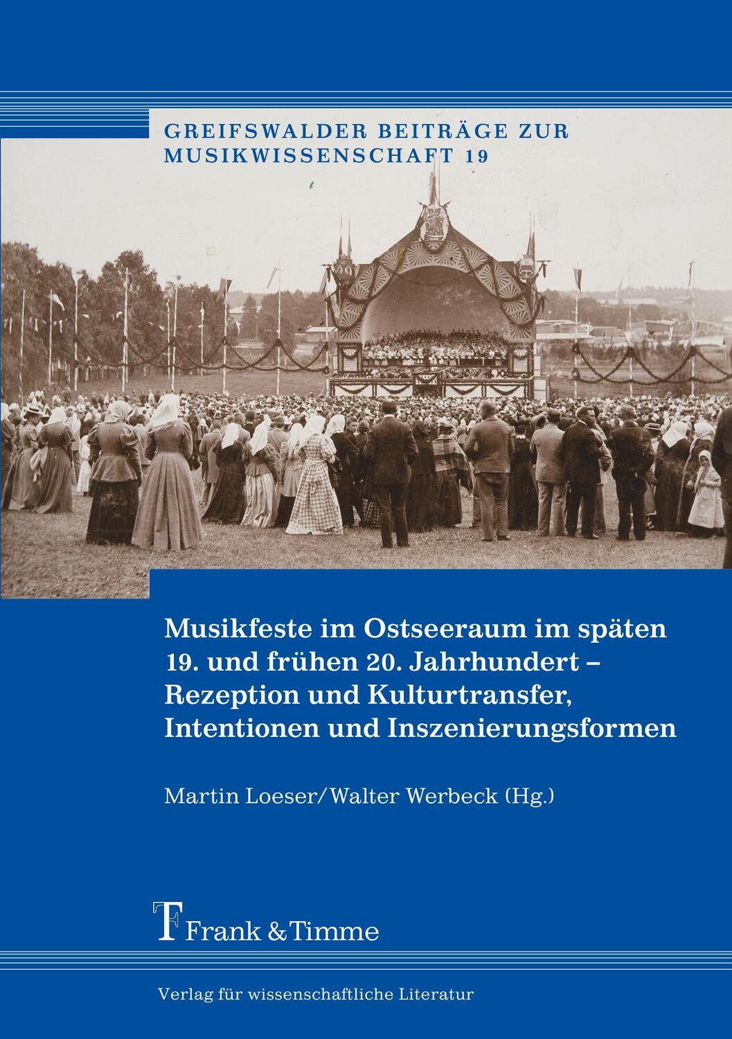 Cover: 9783865963703 | Musikfeste im Ostseeraum im späten 19. und frühen 20. Jahrhundert