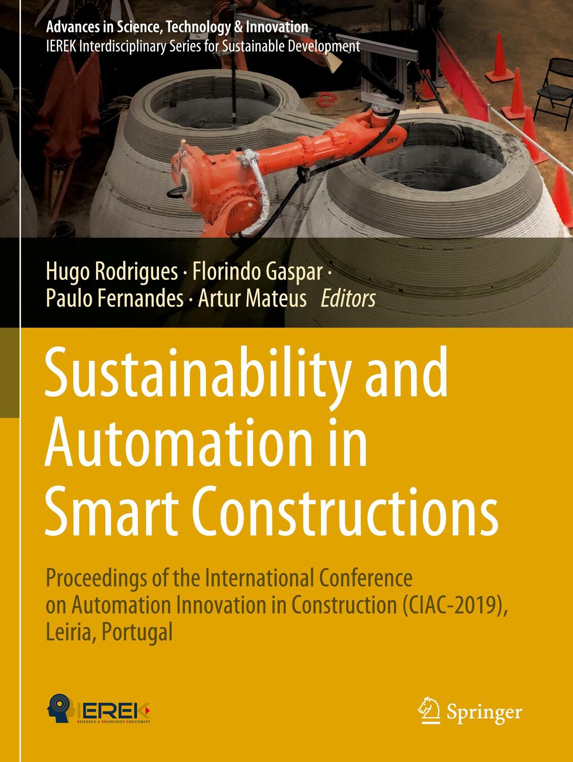 Cover: 9783030355357 | Sustainability and Automation in Smart Constructions | Taschenbuch