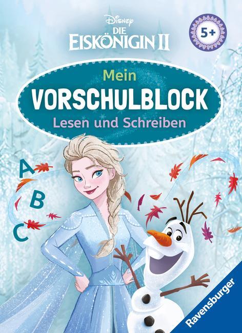 Cover: 9783473497737 | Disney Die Eiskönigin 2 Mein Vorschulblock Lesen und Schreiben -...