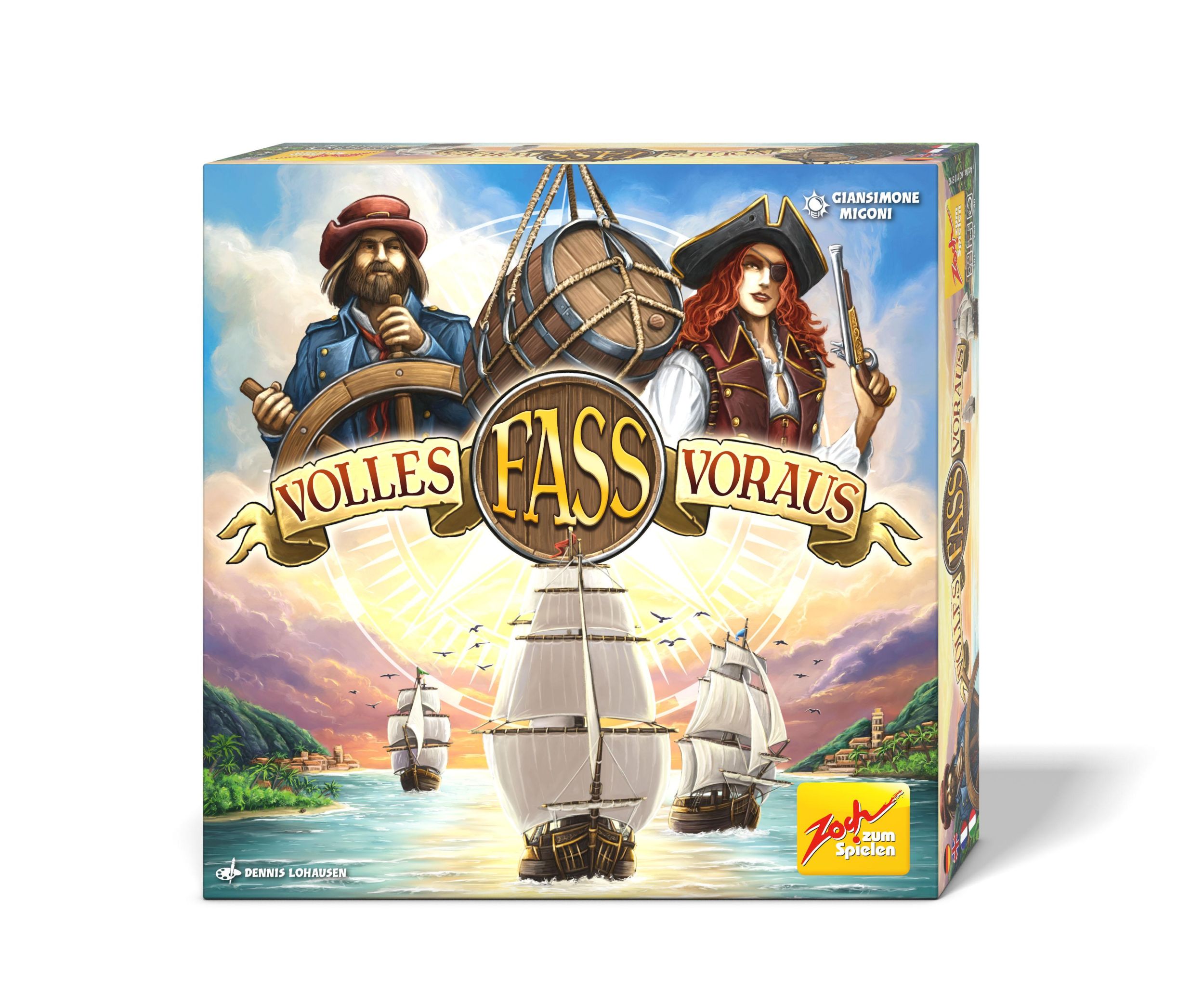 Cover: 4015682051925 | Volles Fass voraus | Spiel | 601105192 | Deutsch | 2023 | Zoch