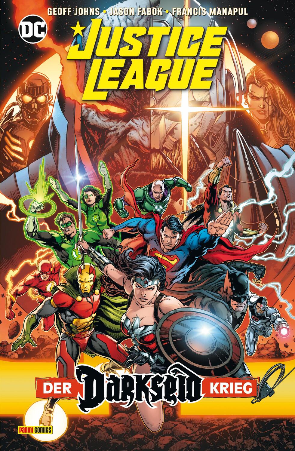 Cover: 9783741622366 | Justice League: Der Darkseid Krieg | Geoff Johns (u. a.) | Taschenbuch