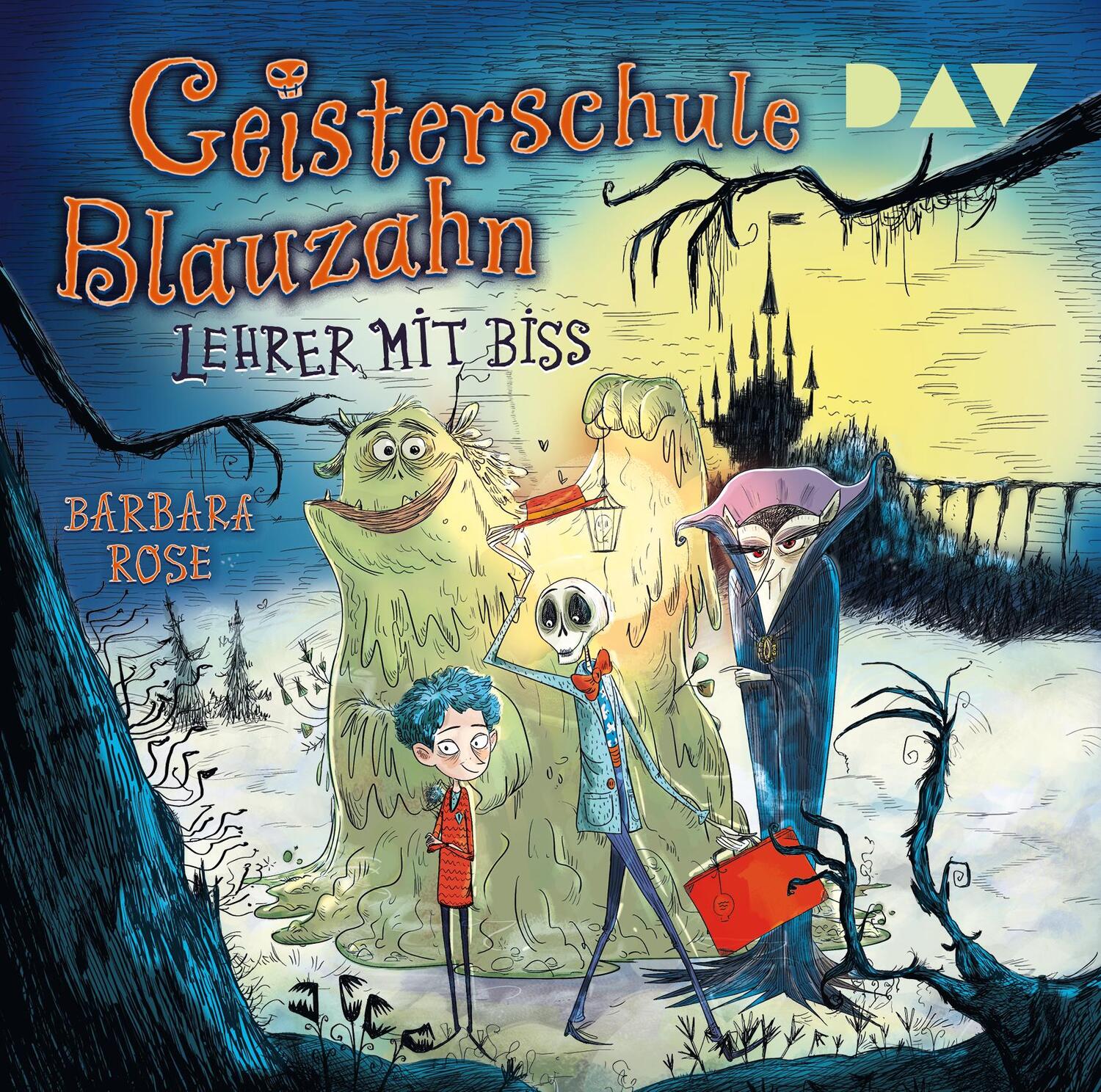 Cover: 9783742418265 | Geisterschule Blauzahn - Teil 1: Lehrer mit Biss | Barbara Rose | CD
