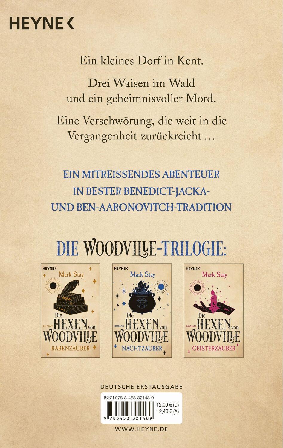 Bild: 9783453321489 | Die Hexen von Woodville - Nachtzauber | Roman | Mark Stay | Buch