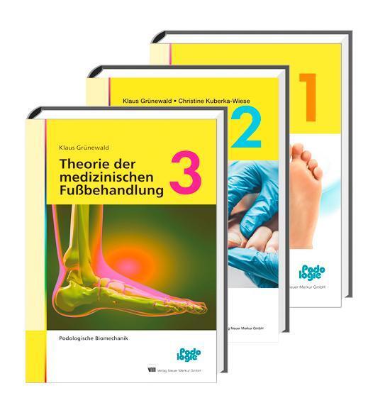 Cover: 9783954090280 | Theorie der medizinischen Fußbehandlung, Band 1-3, Set | Grünewald