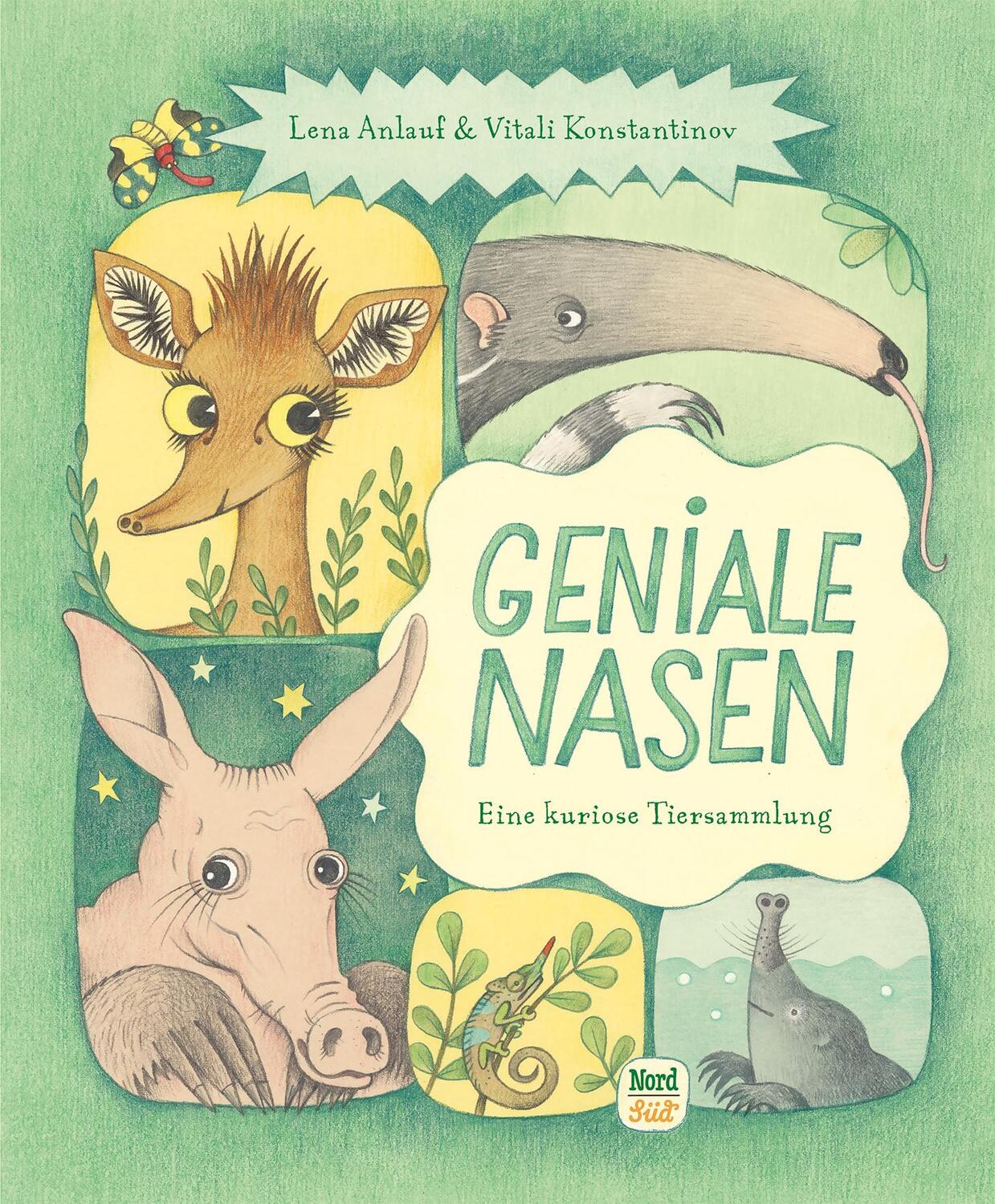 Cover: 9783314106330 | Geniale Nasen | Eine kuriose Tiersammlung | Lena Anlauf | Buch | 2023