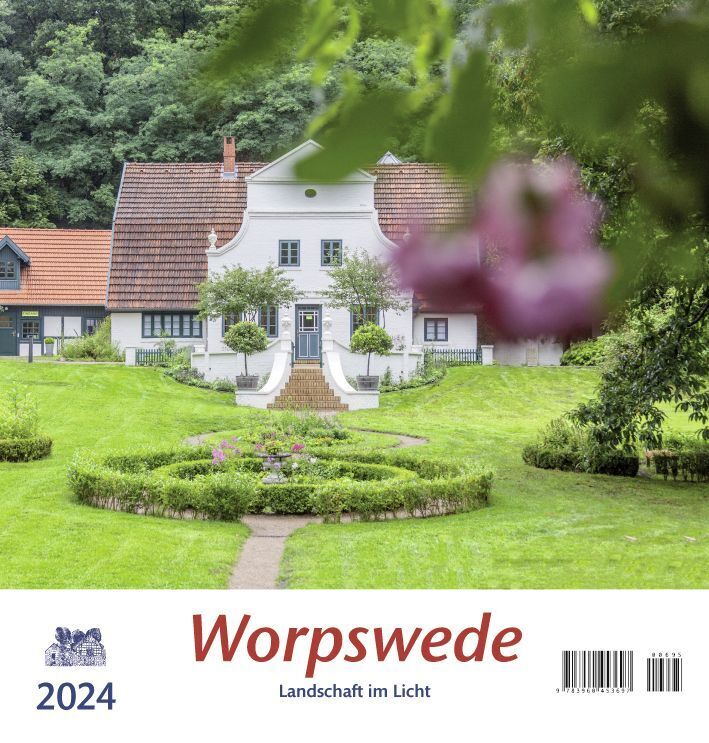 Cover: 9783960454076 | Worpswede 2024 | Landschaft im Licht | Kalender | 13 S. | Deutsch