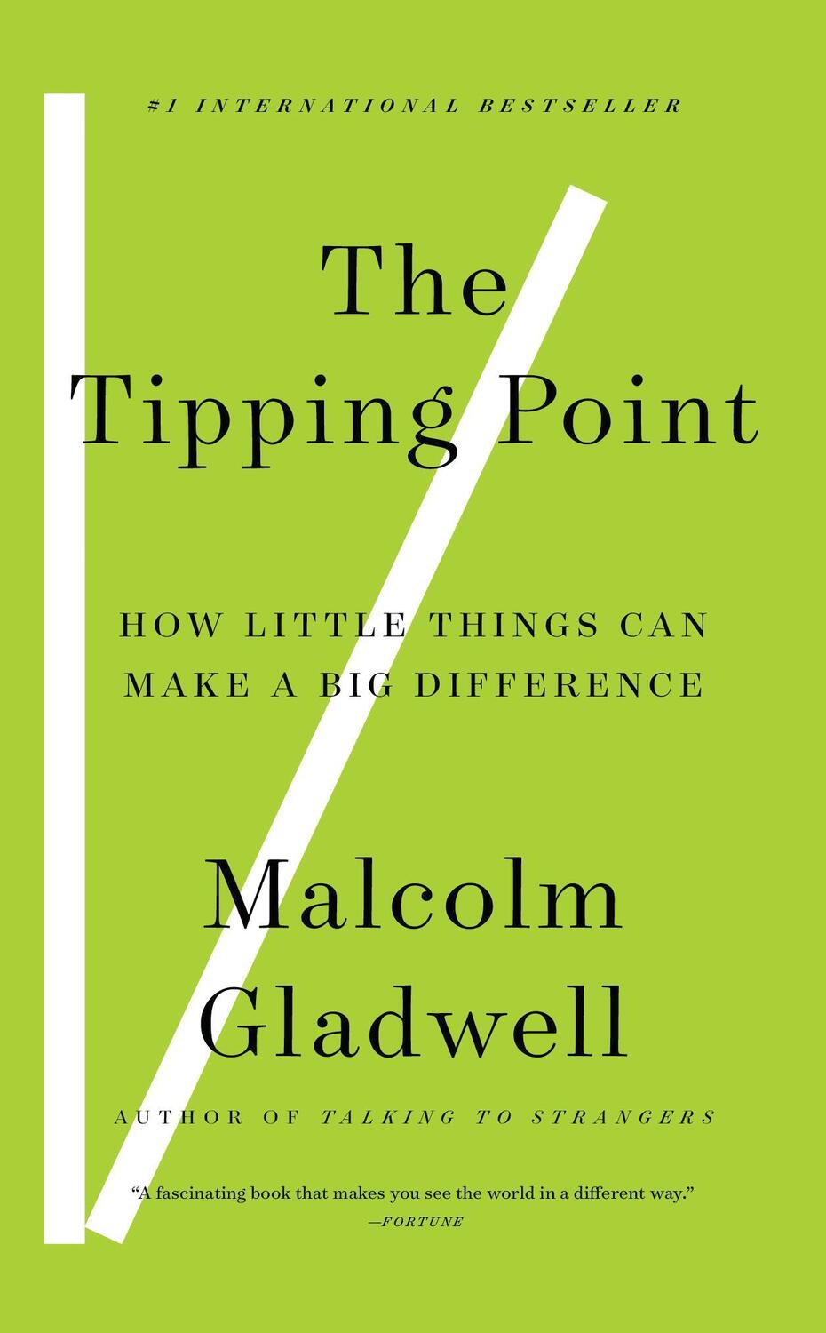 Cover: 9780316679077 | The Tipping Point | How Little Things Can Make A Big Difference | Buch