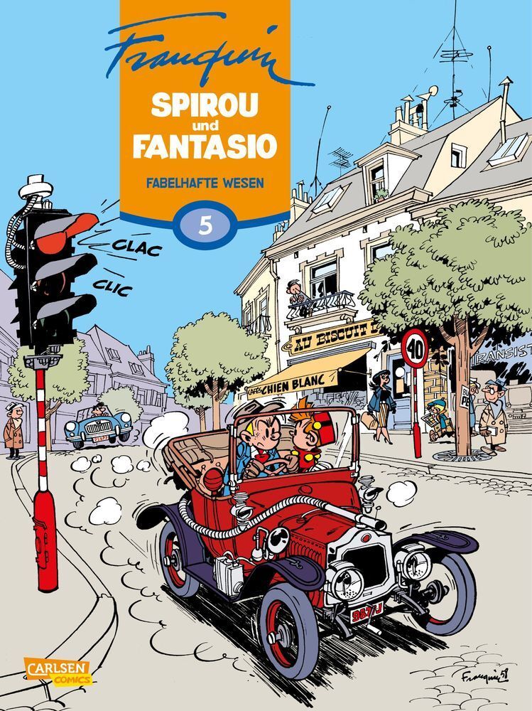 Cover: 9783551716255 | Spirou &amp; Fantasio Gesamtausgabe - Fabelhafte Wesen | André Franquin