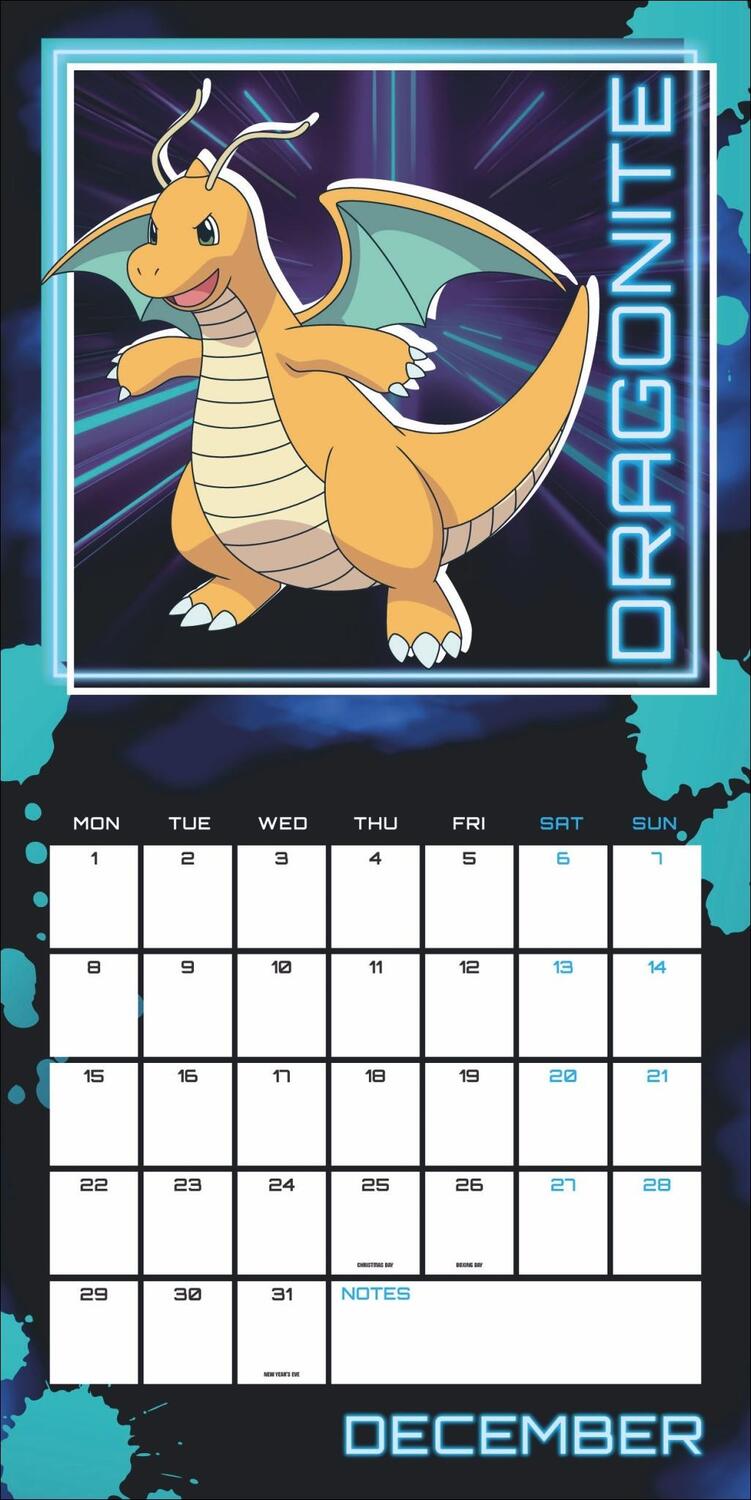 Bild: 9783840196706 | Pokémon Broschurkalender 2025 | Heye | Kalender | 28 S. | Englisch