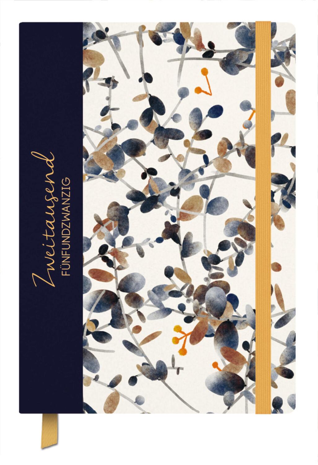 Cover: 9783731881285 | Terminkalender Classic Timer Blütenkunst 2025 | Verlag Korsch | Buch