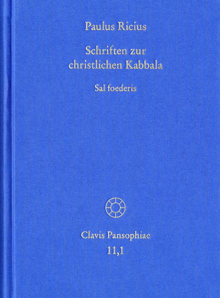 Cover: 9783772828515 | Paulus Ricius: Schriften zur christlichen Kabbala. Band 1: Sal...