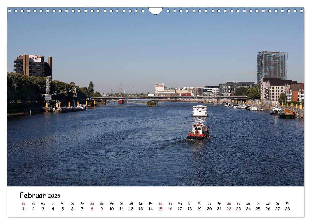 Bild: 9783435288670 | Bremen - Die Hansestadt an der Weser (Wandkalender 2025 DIN A3...