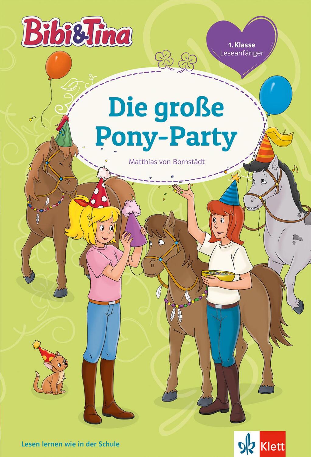 Cover: 9783129494097 | Bibi & Tina - Die große Pony-Party | Leseanfänger 1. Klasse | Buch