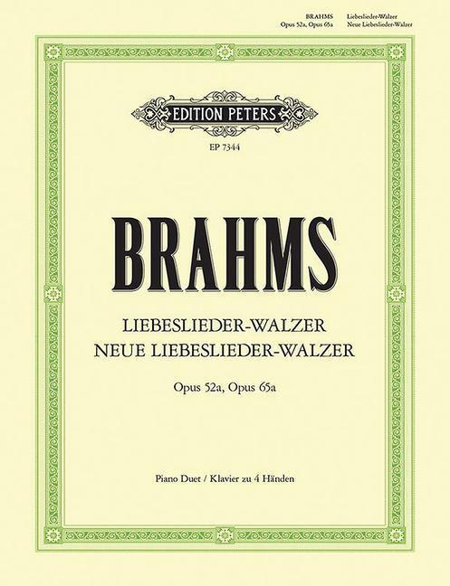 Cover: 9790577009193 | Liebeslieder-Walzer Op. 52a; Neue Liebeslieder-Walzer Op. 65a for...