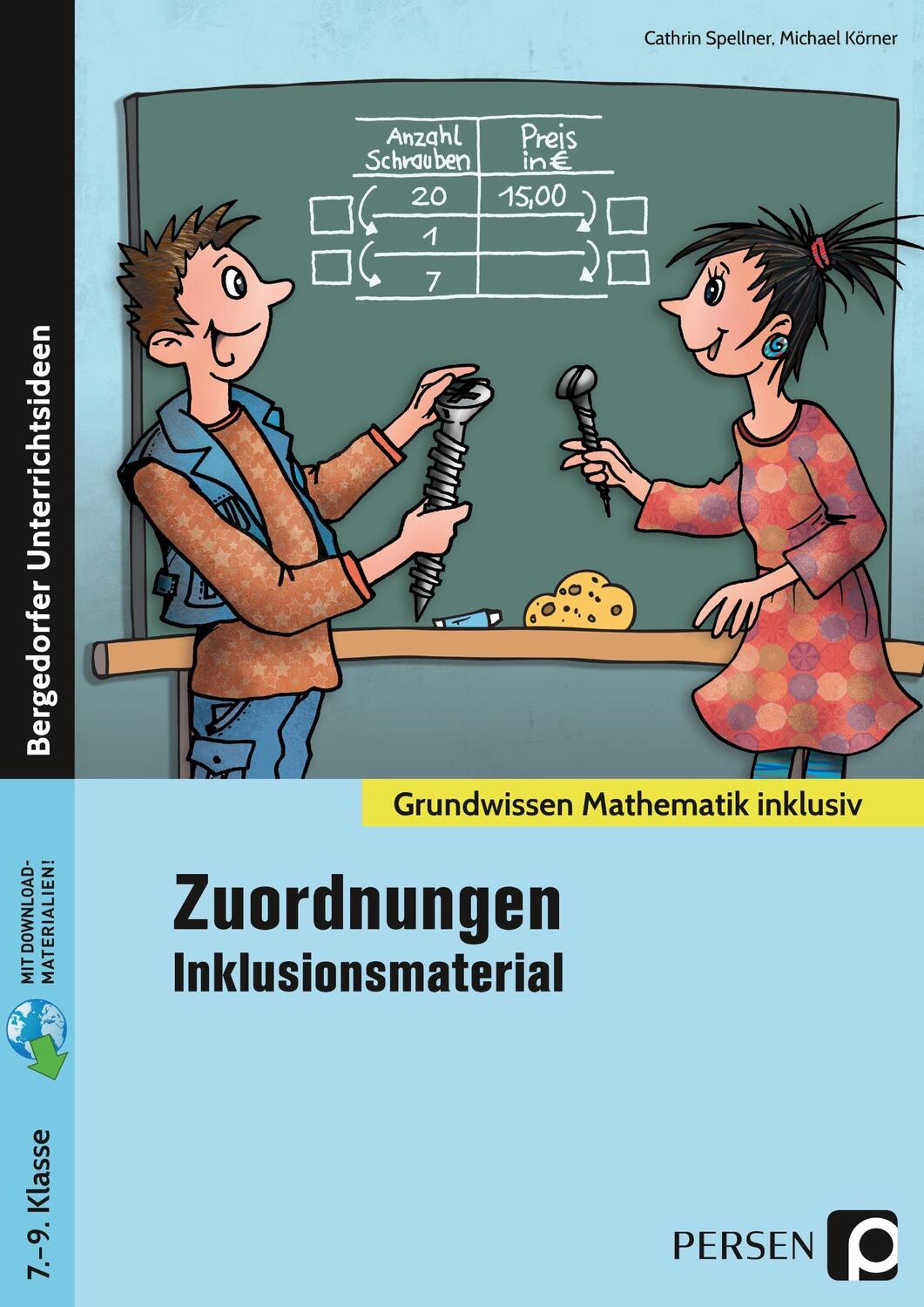 Cover: 9783403204039 | Zuordnungen - Inklusionsmaterial | 7. bis 9. Klasse | Spellner (u. a.)
