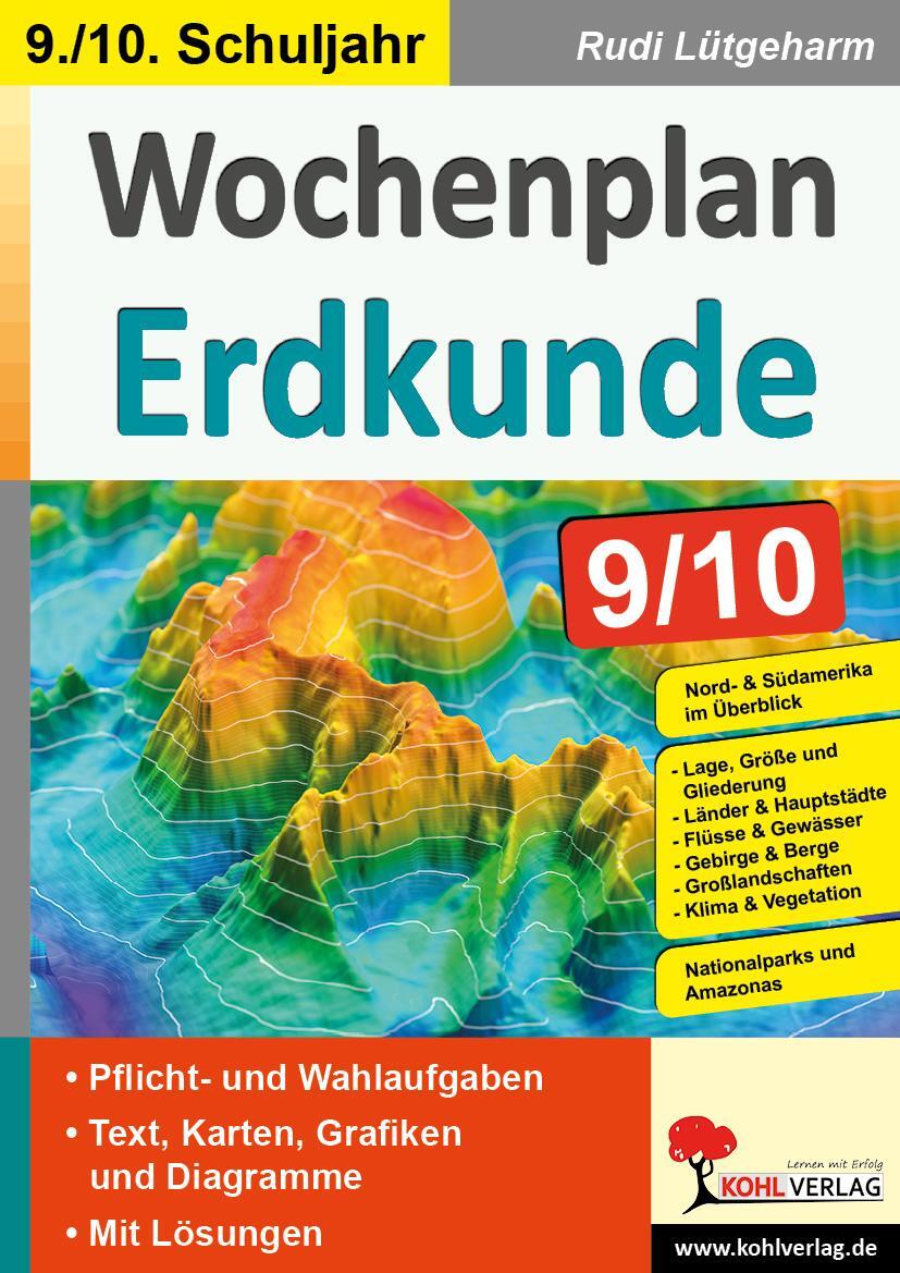 Cover: 9783985583348 | Wochenplan Erdkunde / Klasse 9-10 | Rudi Lütgeharm | Taschenbuch