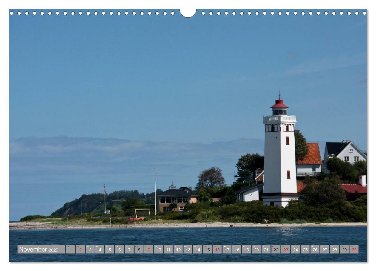 Bild: 9783435495719 | Dänemark - Ostseeküste (Wandkalender 2025 DIN A3 quer), CALVENDO...