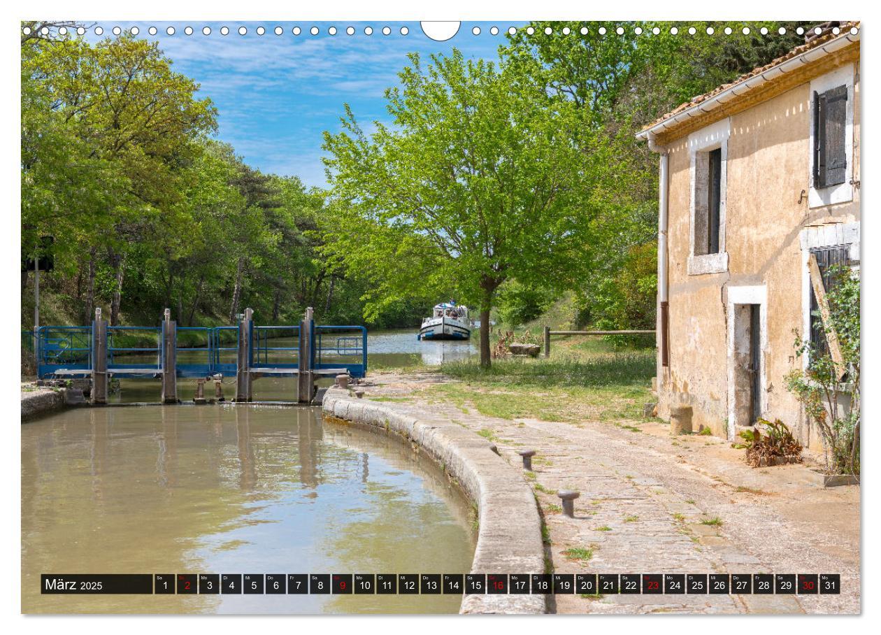 Bild: 9783383850240 | Der Königliche Kanal. Die Wasserstraße im Languedoc (Wandkalender...