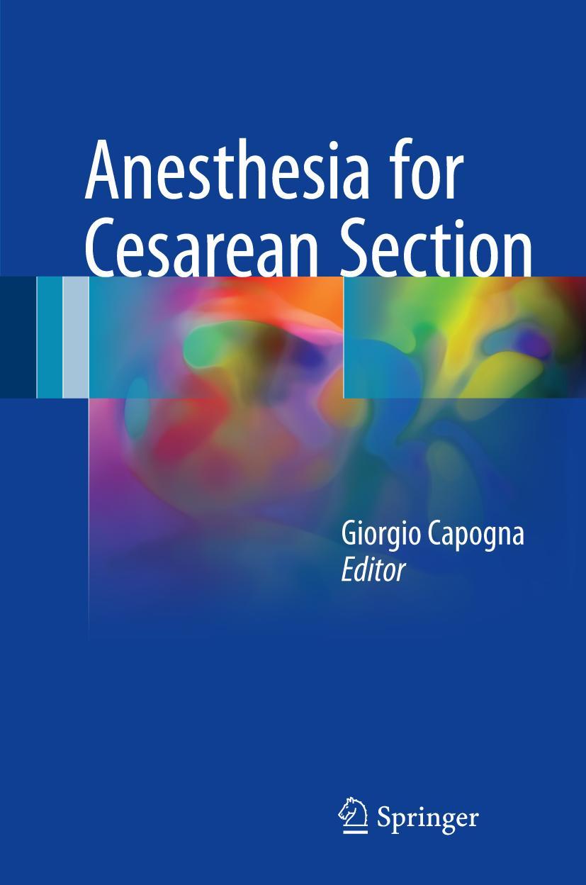 Cover: 9783319420516 | Anesthesia for Cesarean Section | Giorgio Capogna | Buch | viii | 2017