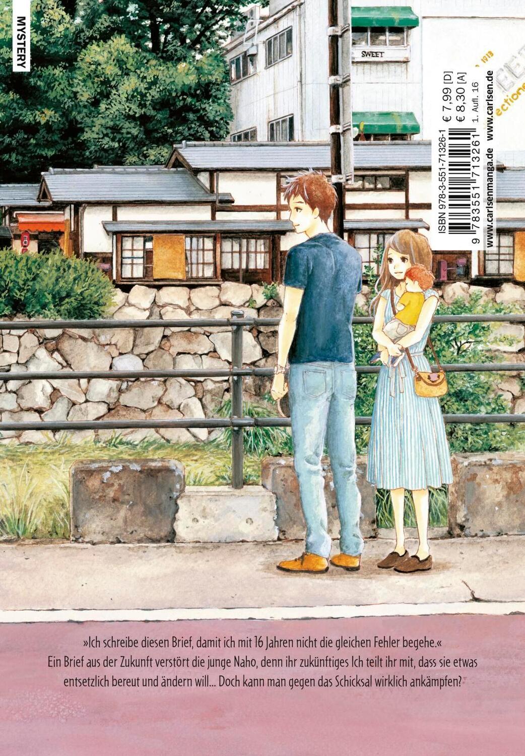 Rückseite: 9783551713261 | Orange, Band 3 | Ichigo Takano | Taschenbuch | Orange | 192 S. | 2016