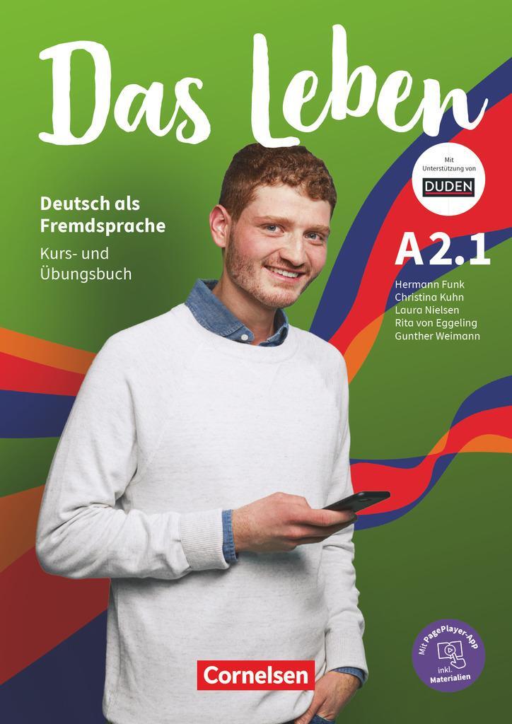 Cover: 9783061219680 | Das Leben A2: Teilband 1 - Kurs- und Übungsbuch | Laura Nielsen | Buch